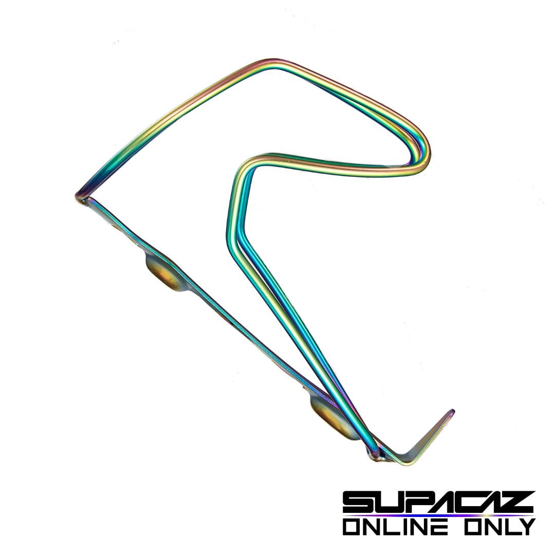 Supacaz TiFly Titanium Bottle Cage - Oil Slick - image 1