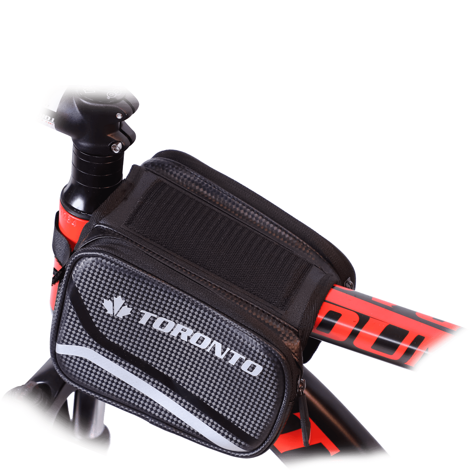 Toronto Triple Storage Frame Bag - Black - image 3