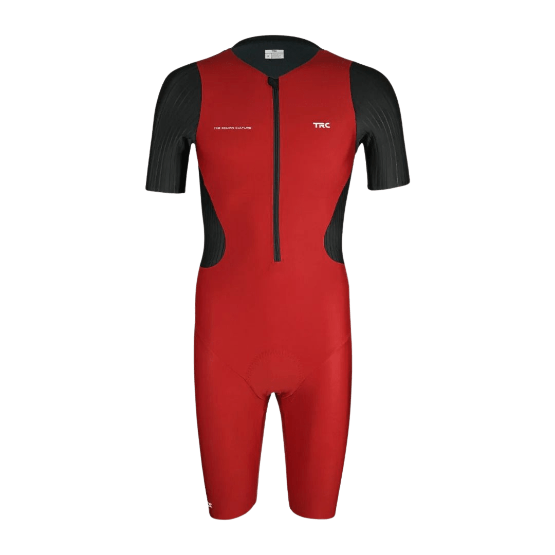TRC Rapid Race Mens Trisuit (Short Sleeve) - Fire - image 1
