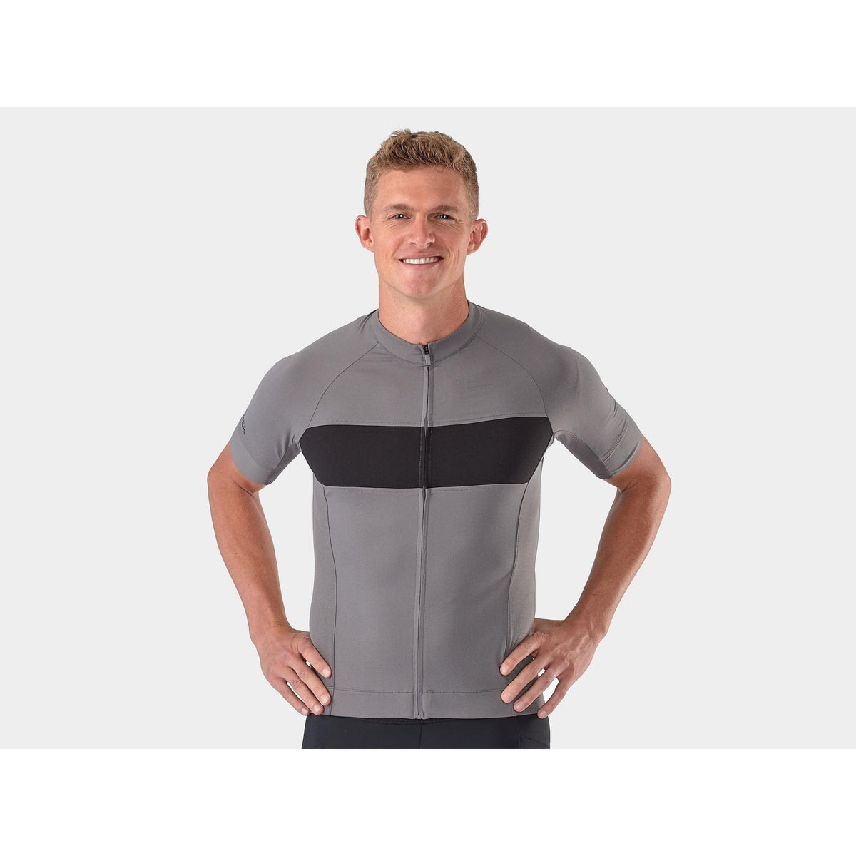 Trek Circuit Cycling Jersey - Grey / Black - image