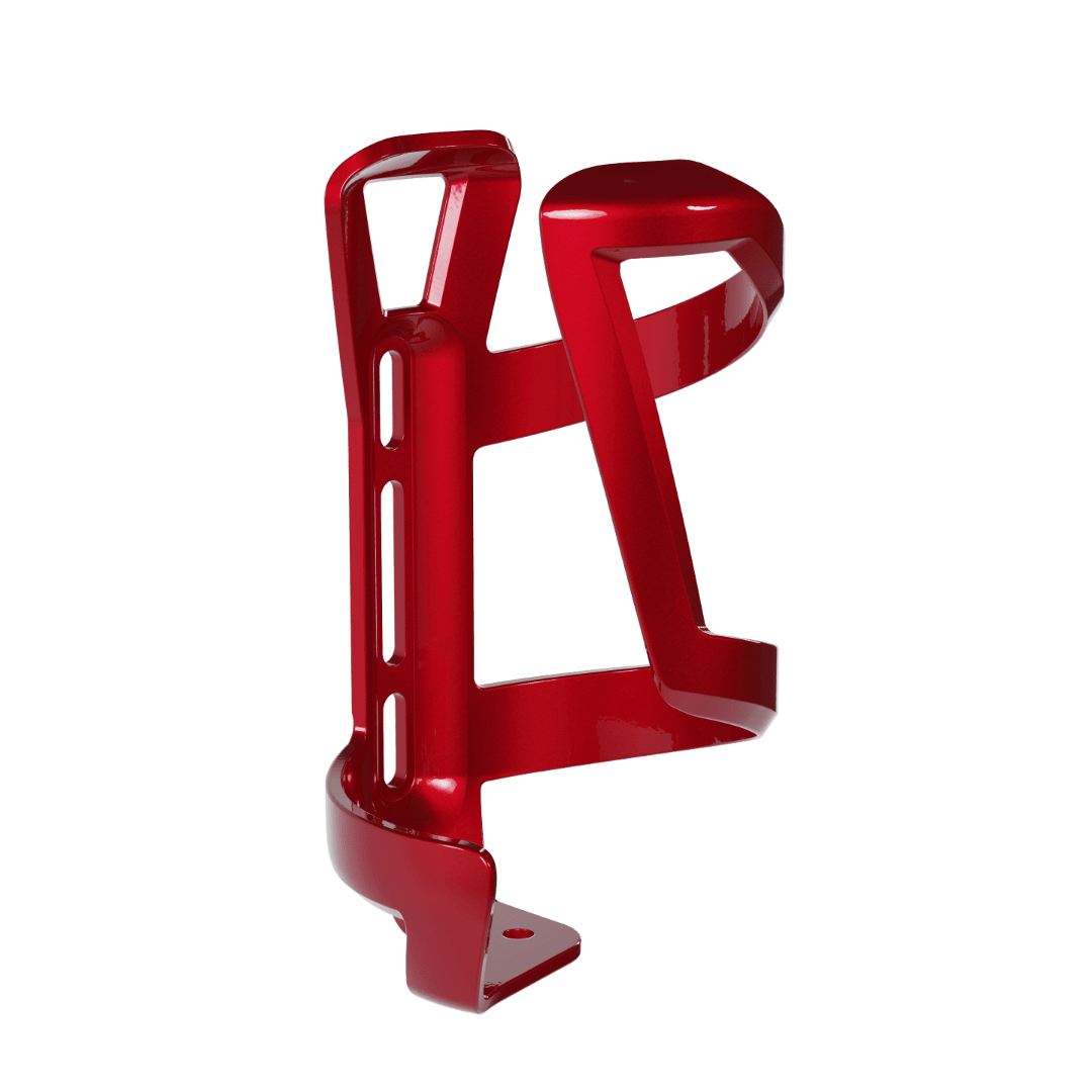 Trek Left Side Load Recycled Water Bottle Cage - Crimson Red - Crimson Red