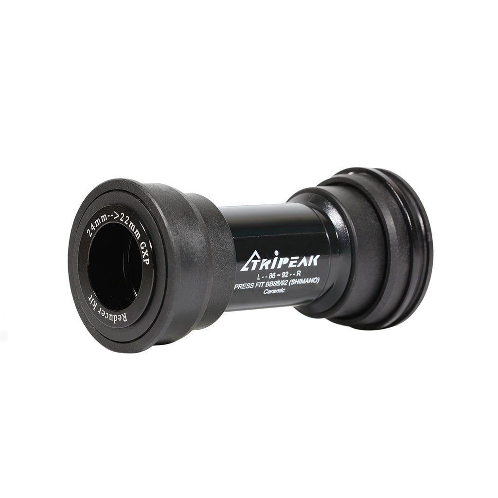 Tripeak BB86 Pressfit Bottom Bracket - Ceramic - Shimano (86-92mm)-Black - image 2