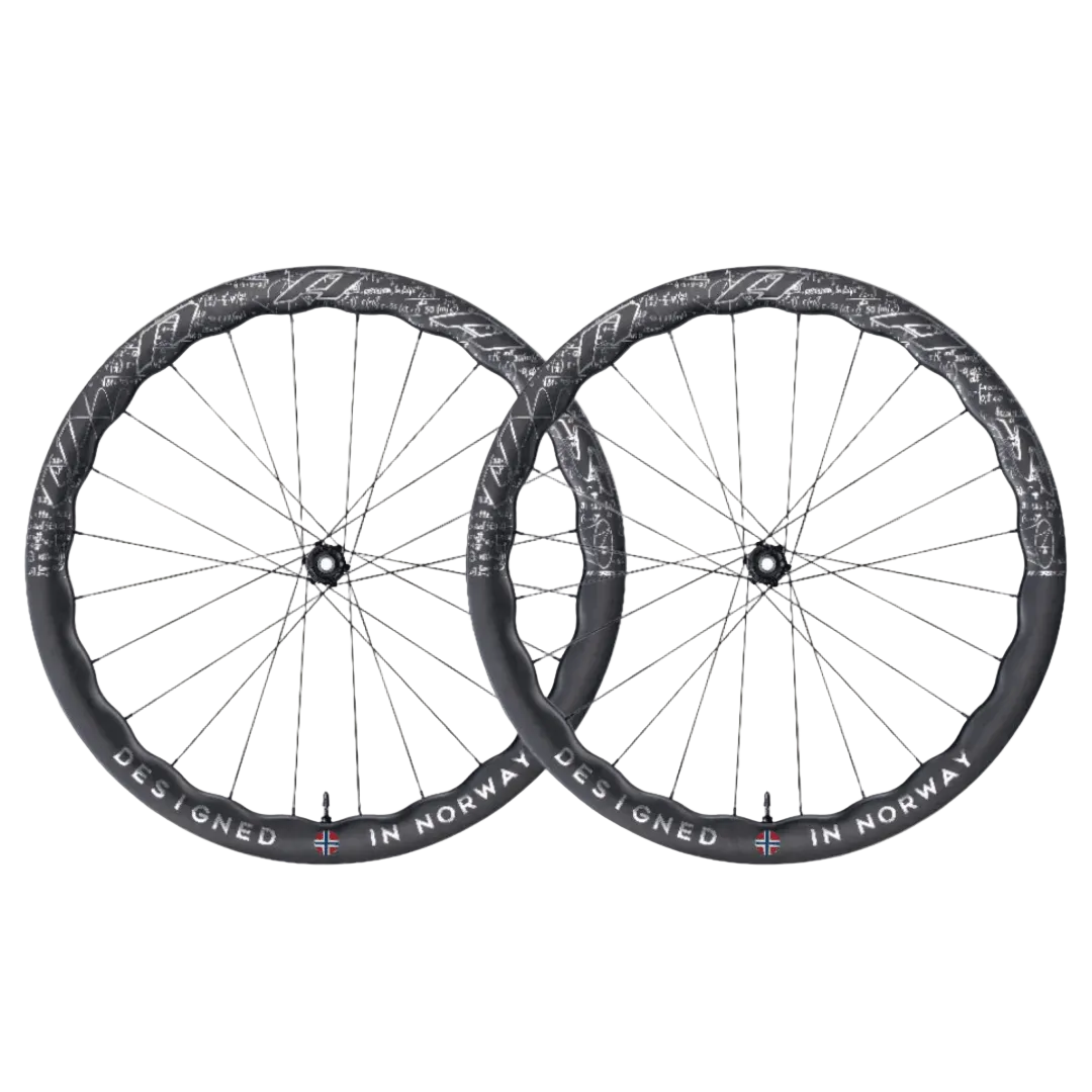 Unaas HARD 2 D50mm Disc Brake Wheelset - UD Math Matrix - image 1