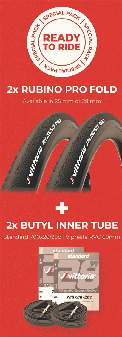 Vittoria 700c Rubino Pro Twin Pack with Free Tubes - image 5