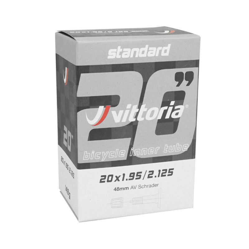 Vittoria Standard Inner Tube 20 x 1.95/2.125" Schrader - image 1