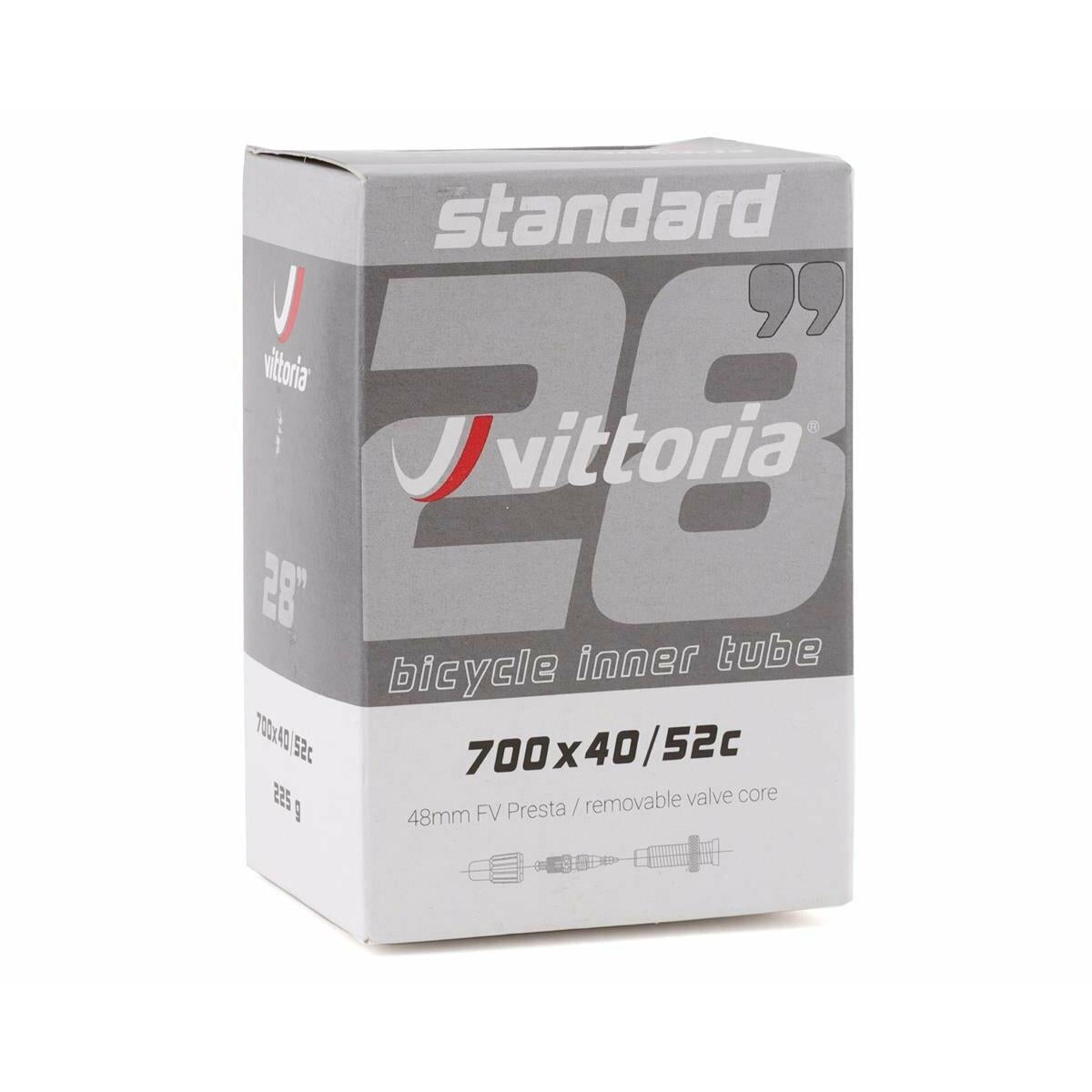 Vittoria Standard Inner Tube 700c x 40/52c Presta - image 1