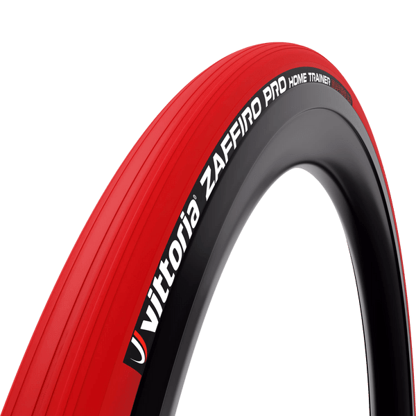 Vittoria Zaffiro Home Trainer Folding Tire (Red) - image 1