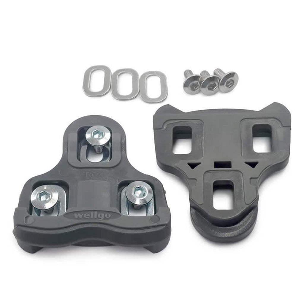 Wellgo RC-7A Cleat For Road Pedal (KEO Compatible) (9 Deg Float) - Grey - image 2
