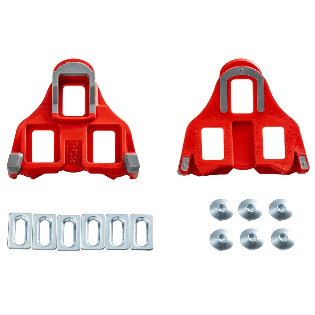 Wellgo RC-9B Cleat For Road Pedal (Shimano SPD-SL Compatible) - Red - image 1