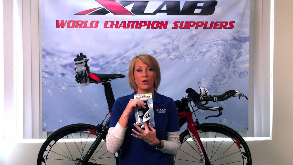 Xlab Front Hydration Aero TT System Carbon Cage & Clear Bottle - image 4